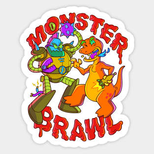 Monster Brawl Sticker